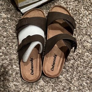Outwoods Dark Brown Women's Sandals